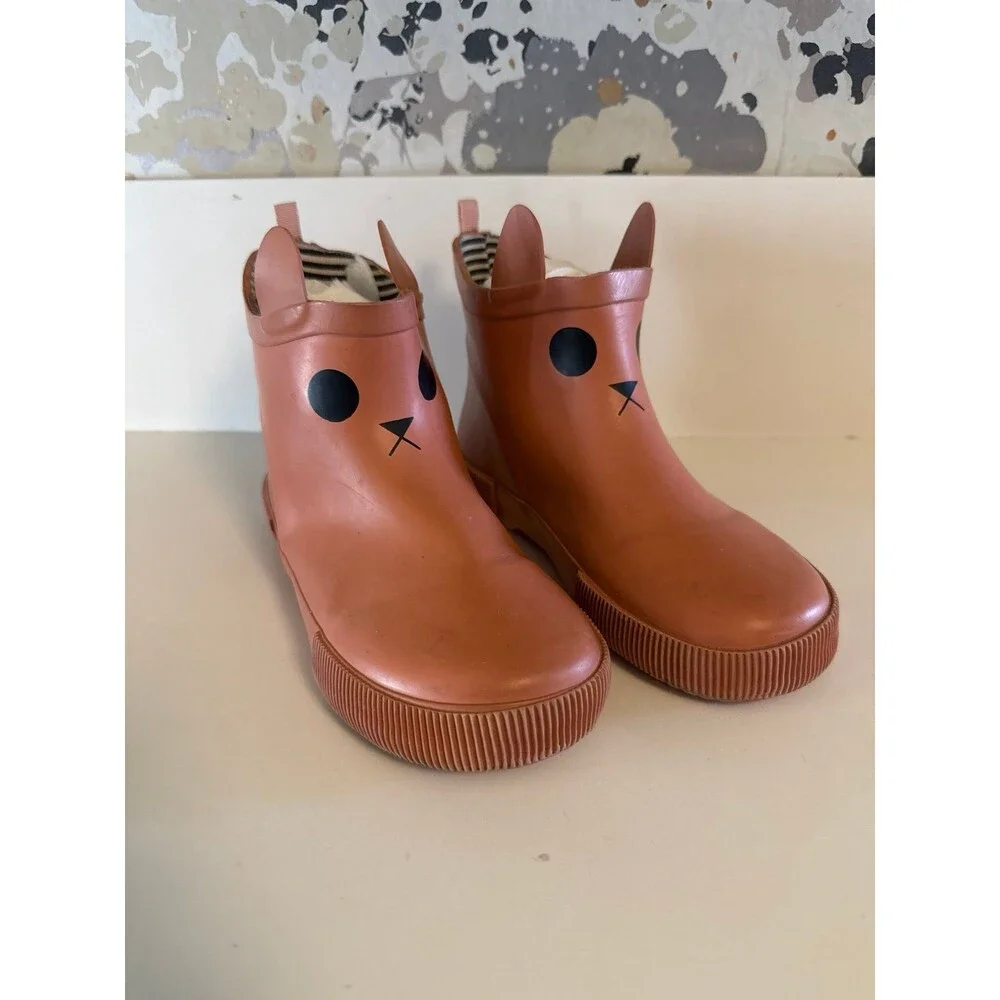 BOXBO KERTAN BOTTINE RAIN BOOTS PINK BOUTIQUE